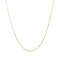 10k Yellow Gold Classic Box Chain (0.60 mm) by Avera Group