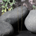 10k Yellow Gold Classic Box Chain (0.60 mm) by Avera Group