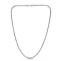 Ice Barrel Chain in 14k White Gold (3.1 mm) by Avera Group