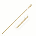 14k Yellow Gold Franco Chain (1.60 mm) by Avera Group