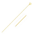 14k Yellow Gold Classic Box Chain (0.45 mm) by Avera Group