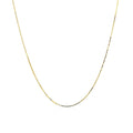 10k Yellow Gold Classic Box Chain (0.45 mm) by Avera Group