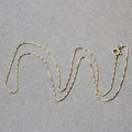 10k Yellow Gold Classic Box Chain (0.45 mm) by Avera Group