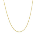 14k Yellow Gold Forsantina Lite Cable Link Chain (1.50 mm) by Avera Group