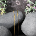14k Yellow Gold Forsantina Lite Cable Link Chain (1.50 mm) by Avera Group