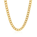 14k Yellow Gold Solid Miami Cuban Chain (6.00 mm) by Avera Group