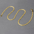14k Yellow Gold Braided Chain (3.50 mm) by Avera Group