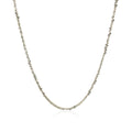 Rhodium Plated 1.7mm Sterling Silver Sparkle Style Chain by Avera Group