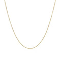 10k Yellow Gold Cable Link Chain (0.50 mm) by Avera Group