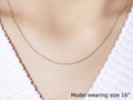 10k Yellow Gold Cable Link Chain (0.50 mm) by Avera Group