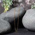 14k Yellow Gold Classic Box Chain (0.68 mm) by Avera Group