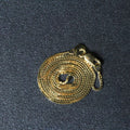 14k Yellow Gold Classic Box Chain (0.68 mm) by Avera Group