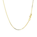 14k Yellow Gold Classic Box Chain (0.85 mm) by Avera Group