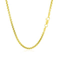 14k Yellow Gold Round Box Chain (2.50 mm) by Avera Group