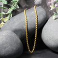 14k Yellow Gold Round Box Chain (2.50 mm) by Avera Group