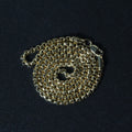 14k Yellow Gold Round Box Chain (2.50 mm) by Avera Group