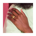 14k Gold Irish Claddagh Ring by Fine Color Jewels