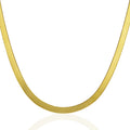 14k Yellow Gold Super Flex Herringbone Chain (4.60 mm) by Avera Group