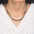 14k Yellow Gold Super Flex Herringbone Chain (4.60 mm) by Avera Group