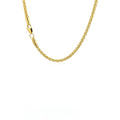 14k Yellow Gold Light Weight Wheat Chain (2.40 mm) by Avera Group