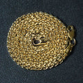 14k Yellow Gold Light Weight Wheat Chain (2.40 mm) by Avera Group