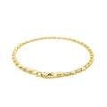 2.9mm 14k Yellow Gold Heart Bracelet by Avera Group