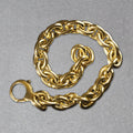 14k Yellow Gold Polished Cable Link Necklace by Avera Group