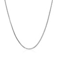 14k White Gold Ice Chain 1.3mm by Avera Group