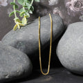 14k Yellow Gold Classic Box Chain (1.40 mm) by Avera Group