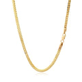 14k Yellow Gold Light Weight Wheat Chain (3.20 mm) by Avera Group