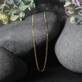 14k Yellow Gold Mariner Link Chain (1.20 mm) by Avera Group