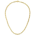 10K Yellow Gold Lite Paperclip Chain (4.20 mm) by Avera Group