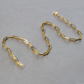 10K Yellow Gold Lite Paperclip Chain (4.20 mm) by Avera Group
