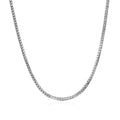 18k White Gold Franco Chain (1.60 mm) by Avera Group