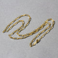 18K Yellow Gold Paperclip Chain (2.50 mm) by Avera Group