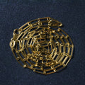 18K Yellow Gold Paperclip Chain (2.50 mm) by Avera Group