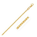 10k Yellow Gold Mariner Link Anklet 1.7mm by Avera Group