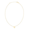 14K Yellow Gold Virgo Necklace by Avera Group