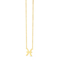 14K Yellow Gold Pisces Necklace by Avera Group
