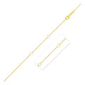 Adjustable Cable Chain in 14k Yellow Gold (0.97 mm) by Avera Group