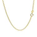 14k Yellow Gold Rolo Chain (1.90 mm) by Avera Group