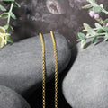 14k Yellow Gold Rolo Chain (1.90 mm) by Avera Group