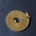 14k Yellow Gold Square Franco Chain (3.00 mm) by Avera Group