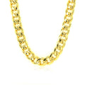 10k Yellow Gold Light Miami Cuban Chain (7.00 mm) by Avera Group