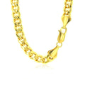 10k Yellow Gold Light Miami Cuban Chain (7.00 mm) by Avera Group