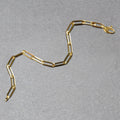 14K Yellow Gold Bold Paperclip Chain Bracelet by Avera Group
