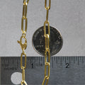 14K Yellow Gold Bold Paperclip Chain Bracelet by Avera Group