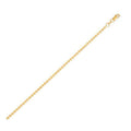 Moon Cut Bead Chain in 14k Yellow Gold (2.0 mm) by Avera Group