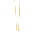 14K Yellow Gold Leo Necklace by Avera Group