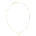 14K Yellow Gold Leo Necklace by Avera Group